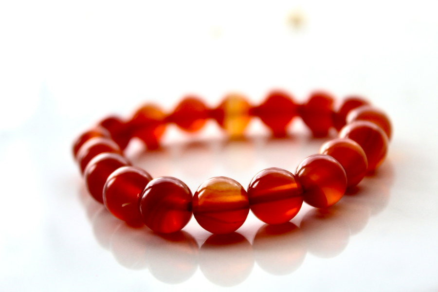 Carnelian Gemstone Bracelet