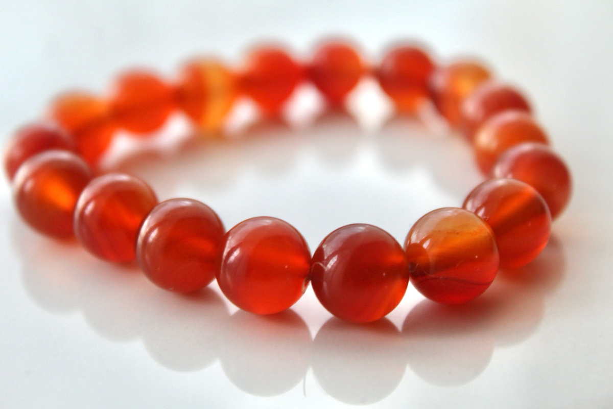 Carnelian Gemstone Bracelet