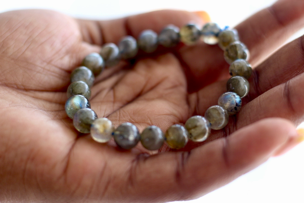 Labradorite Gemstone Bracelet – 8mm