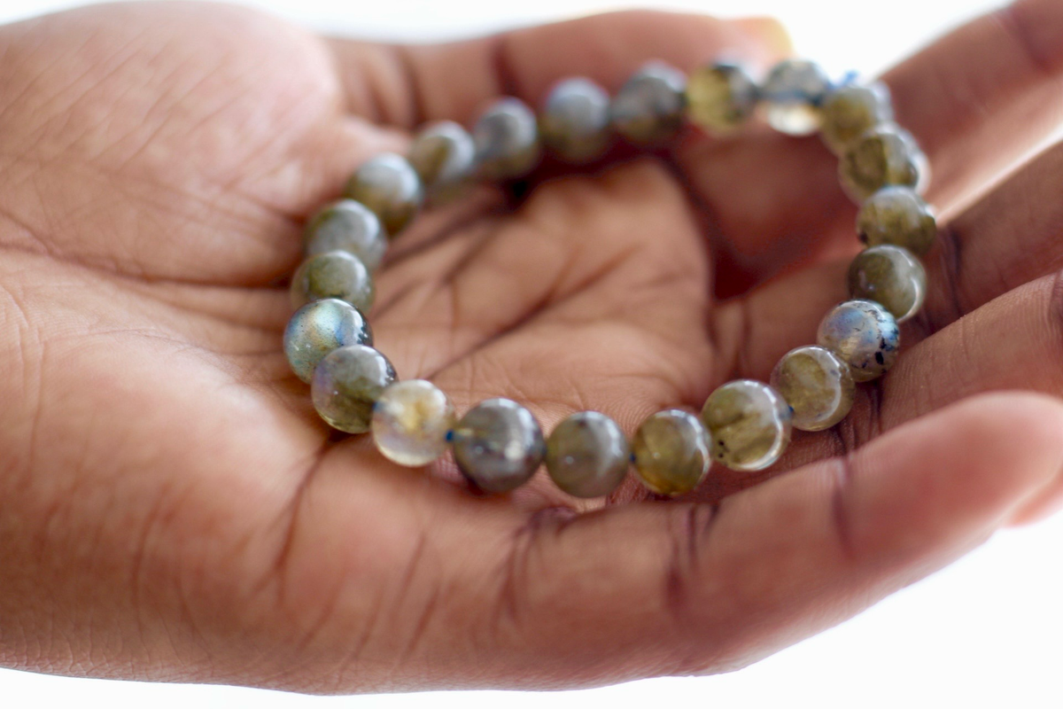 Labradorite Gemstone Bracelet – 8mm