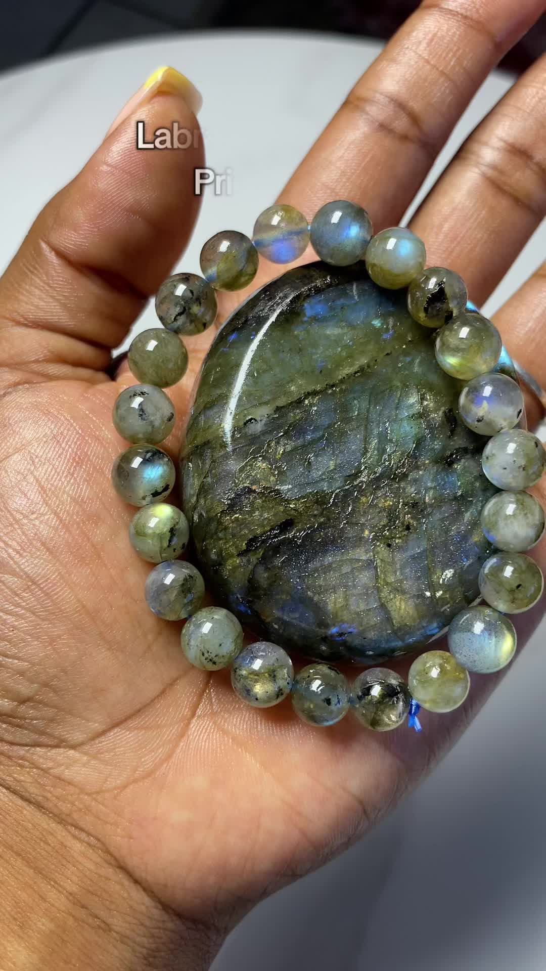 Labradorite Gemstone Bracelet – 8mm
