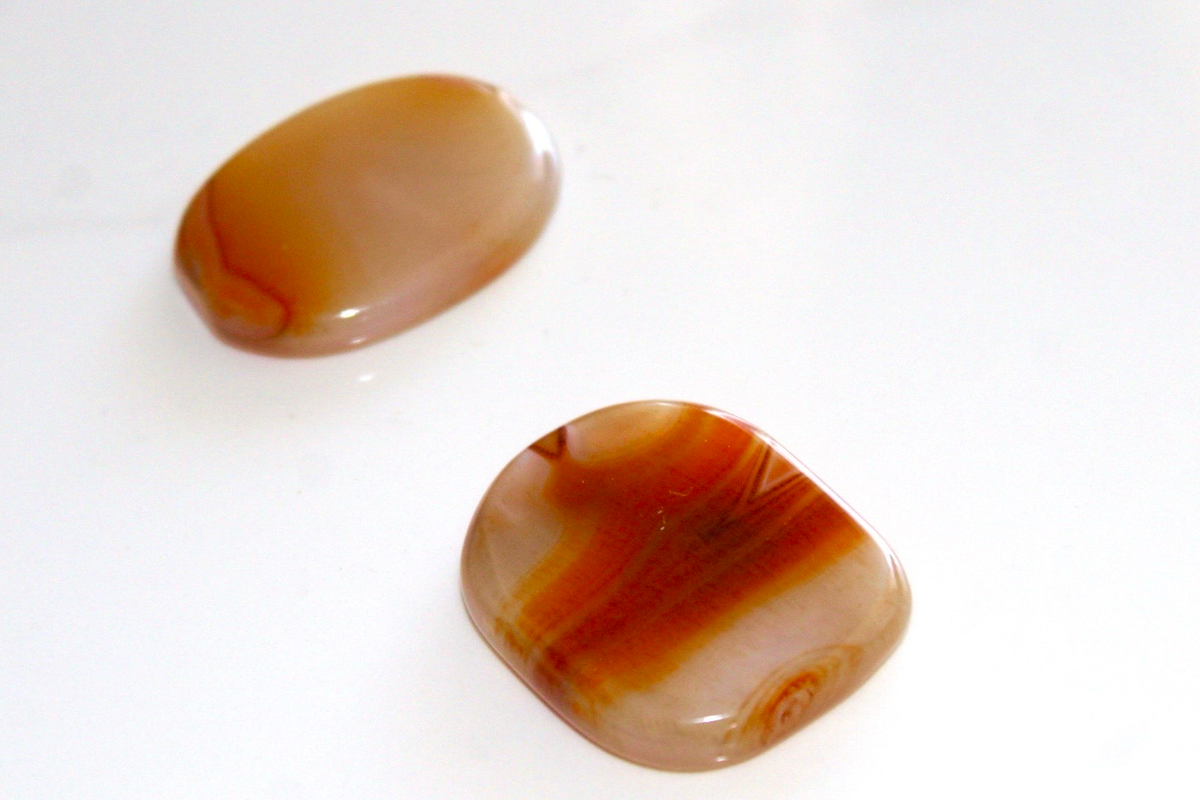 Carnelian Palm Stones [per Stone]