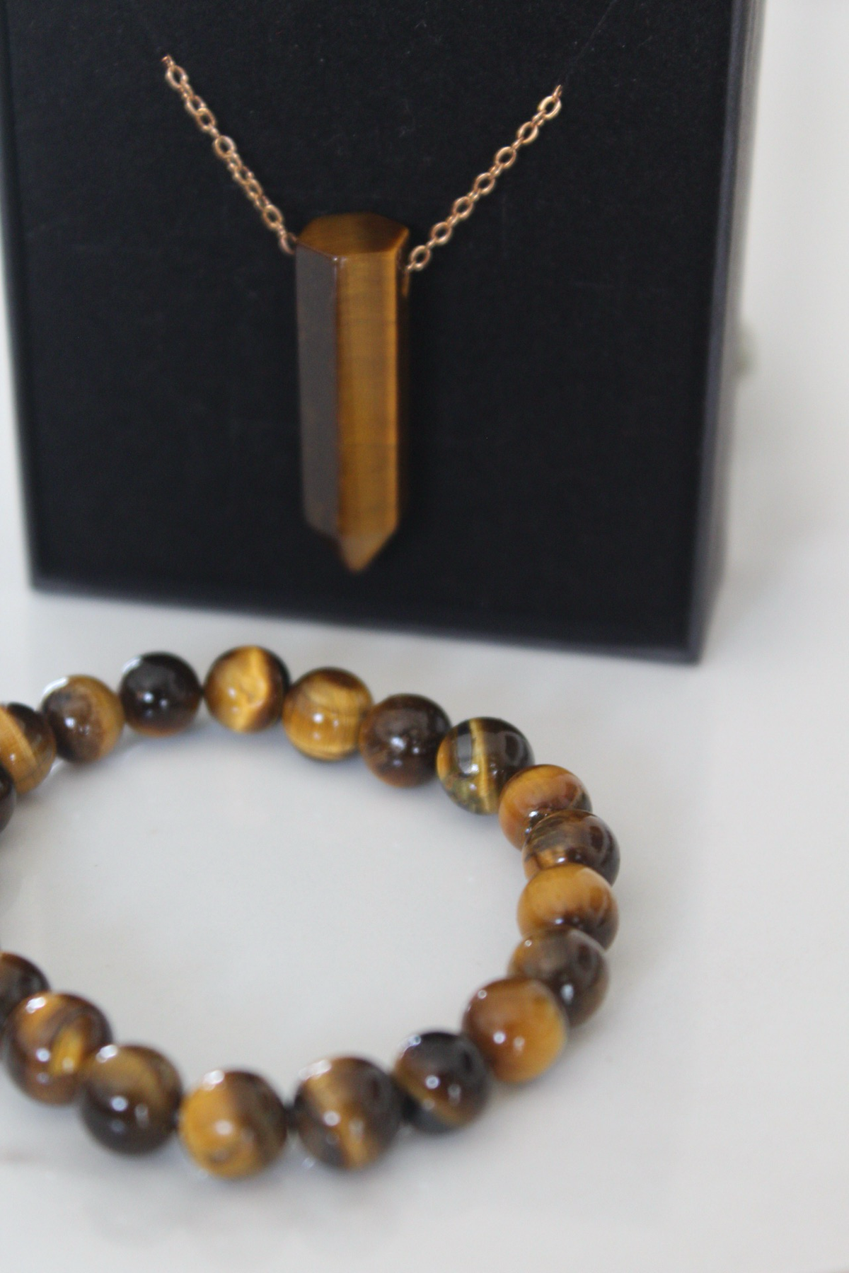 Sbindi Tiger’s Eye Jewellery Set