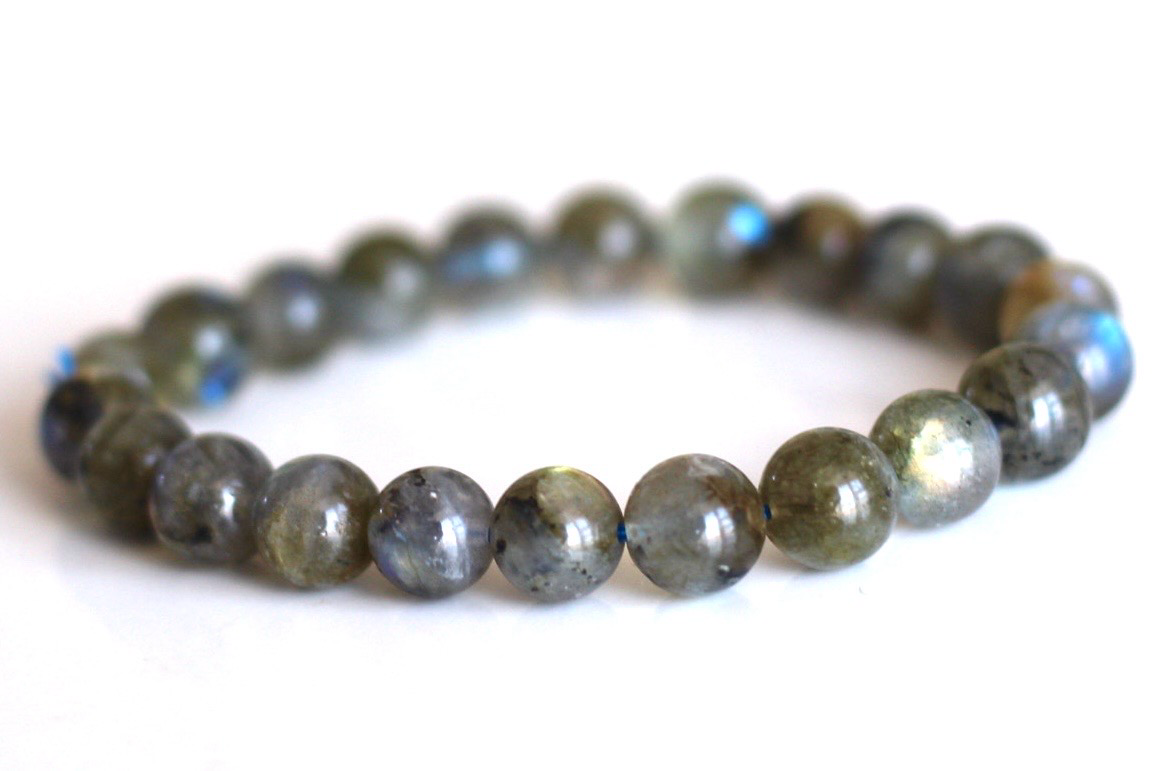 Labradorite Set [ Stainless Steel 9ct Gold plated ]