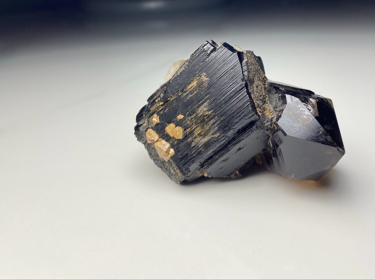 Smoky Quartz with Tourmaline – Zomba, Malawi