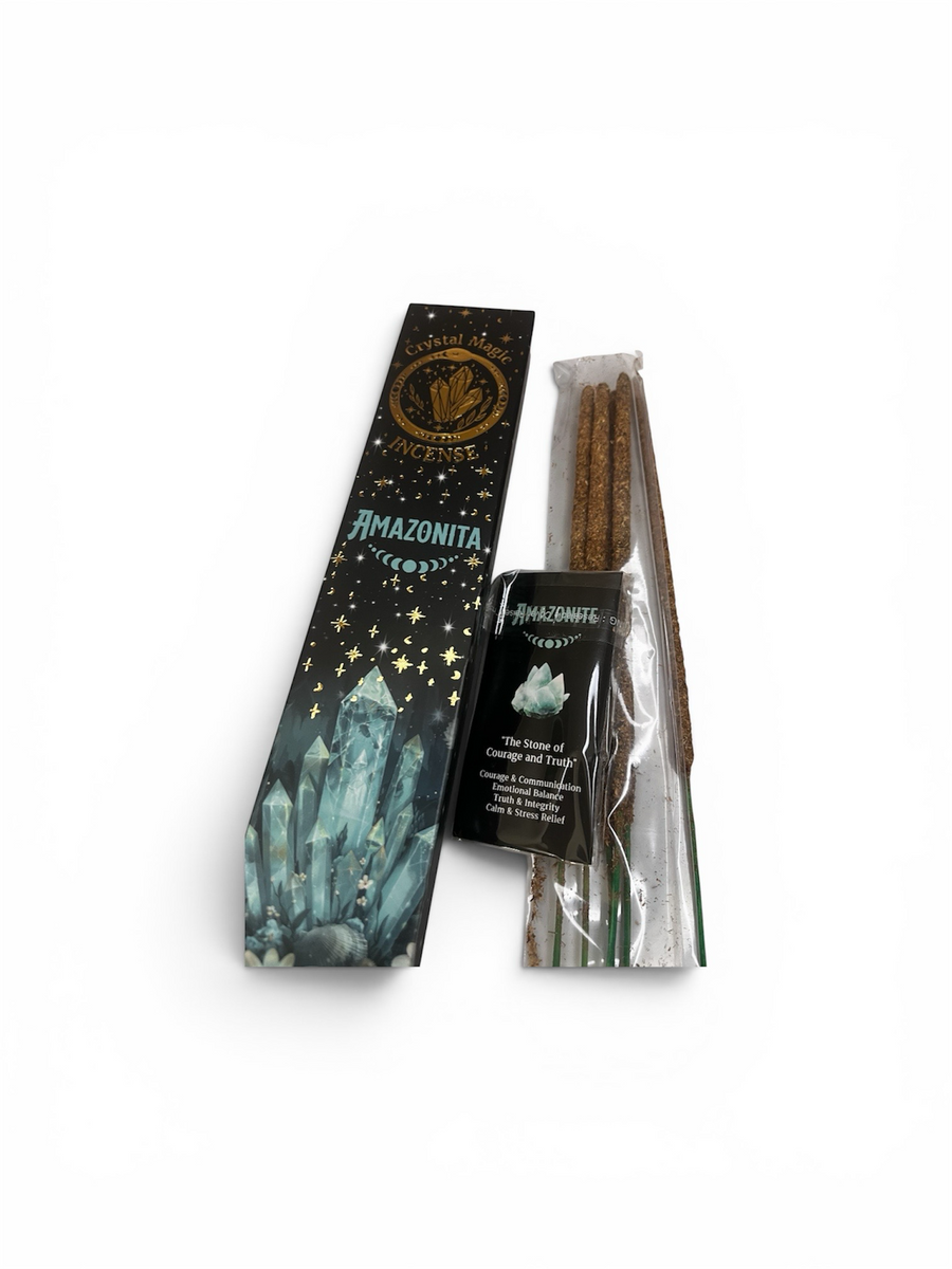 Amazonite Premium Incense 7s | Calm & Clear Communication