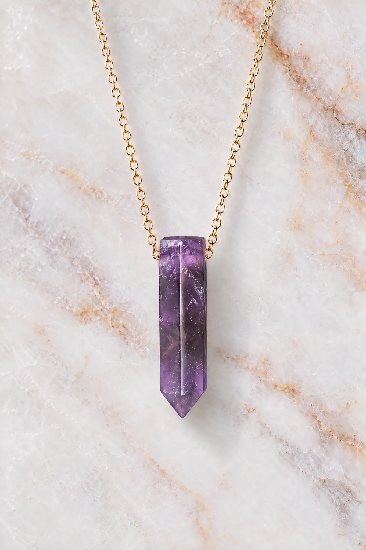 Amethyst Bracelet & Pendant Set